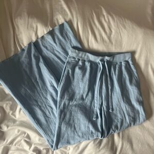 Light Blue Billabong Wide leg Pants